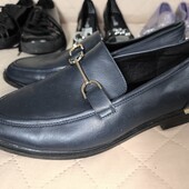 Cushion walk uk8 EEE темно-сині лофери