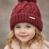 ♕ Дитяча в'язана шапка від C&A