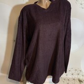 Свитерок в середине на флисе размер 2хл
