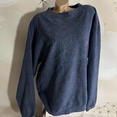 Мужской флисовый свитшот размер Л