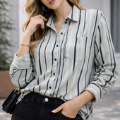 Сорочка в смужку л
