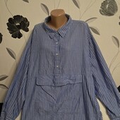 Чудова рубашка котон р54 гарний стан
