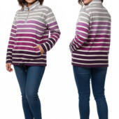 Классный свитшот -реглан на байке - на красивые формы. Батал!