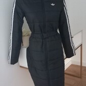 Adidas подовжене демі пальто куртка S-розмір. Оригінал
