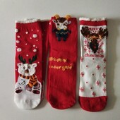 Шкарпетки комплект 3шт. Cristmas Socks 35-38