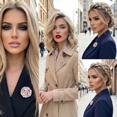 Модная оригинальная брошь - отличный подарок!!