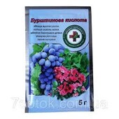 Добриво бурштинова кислота, 5г. Природна підтримка росту, зміцнення рослин і підвищення стійкості до