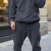 Шикарний, теплющий костюм двосторонній полар фліс