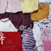 Речі для дівчинки одним лотом 1-2 роки