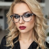 Стильные очки с диоптриями плюс +2,5 -blue-blockers