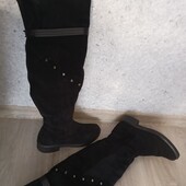 Ботфорди. Єврозима. Замш.