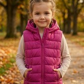 ❤️ Тепла малинова жилетка Benetton 110-116 см / 5-6 р., стан 5/5❤️