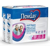 Підгузки для дорослих newday adult diapers S, 30шт
