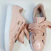 Оригінальні кросівки кроссовки puma basket heart paten pink 40.5р