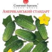 Огірок Американський стандарт. Не гірчить, урожайний.