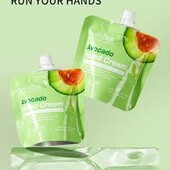 Крем для рук увлажняющий и питательный Sadoer hand cream авокадо 30г
