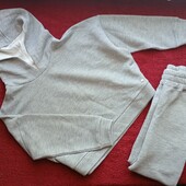 ♥️Розпродаю залишки! Класний стильний костюм з люрексовою ниткою , сірий (срібло)