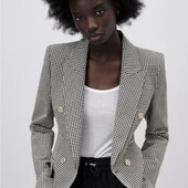 Стильний приталений піджак від Zara, XS