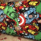 плед, размер пледа 192х104, Marvel. в ідеалі