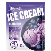 Суміш для приготування морозива