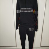 Спортивний костюм з полосками XS
