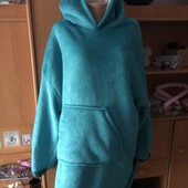 Меховушка, плюшева туника, кофта, худи, 2-3XL. ohs. стан нової