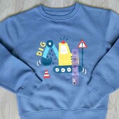 Primark брендовый реглан/ свитшот на мальчика рост 122/128 см