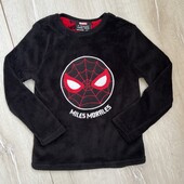 Marvel.Тепла плюшева кофта для хлопчика 128 см (7-8 років)