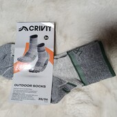 6039.Лот 2пари.функціональні носки crivit 35-36