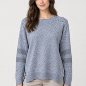Шикарный плотный свитер, джемпер, palma, италия , р. l/xl, наш 48-52, серый