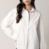 Сорочка біла бавовняна H&M casual