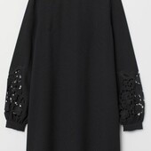 Чорна сукня від h&m