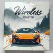 Бездротовий автомобільний адаптер (wireles adapter) для систем apple carplay та android auto