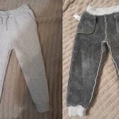 Спортивные штаны на меху р 4-5 лет