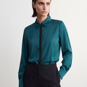 Шовкова сорочка Massimo Dutti (р.S)