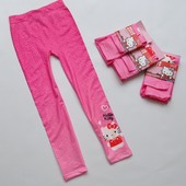 Disney. Эластичные лосины, леггинсы 104-128 размеры. Hello Kitty.