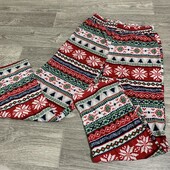 Флисовые пижамные штаны на 12/14 лет