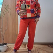 Чудова яскрава піжама, костюм для дому і сну розмір 14