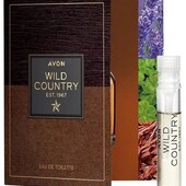 Листовка с пробным образцом Avon Wild Country