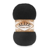 Пряжа (нитки для в'язання) alize angora gold (№ 60), 100г, 550m