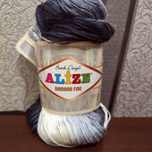 Пряжа (нитки для в'язання) alize bamboo fine batik design (№ 2905), 100г, 440m, бамбук