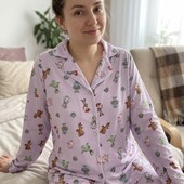 Піжамна блузка Primark, мікрофібра, eur 32-34 / uk 4-6